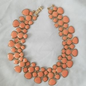 Statement necklace Coral chokerish